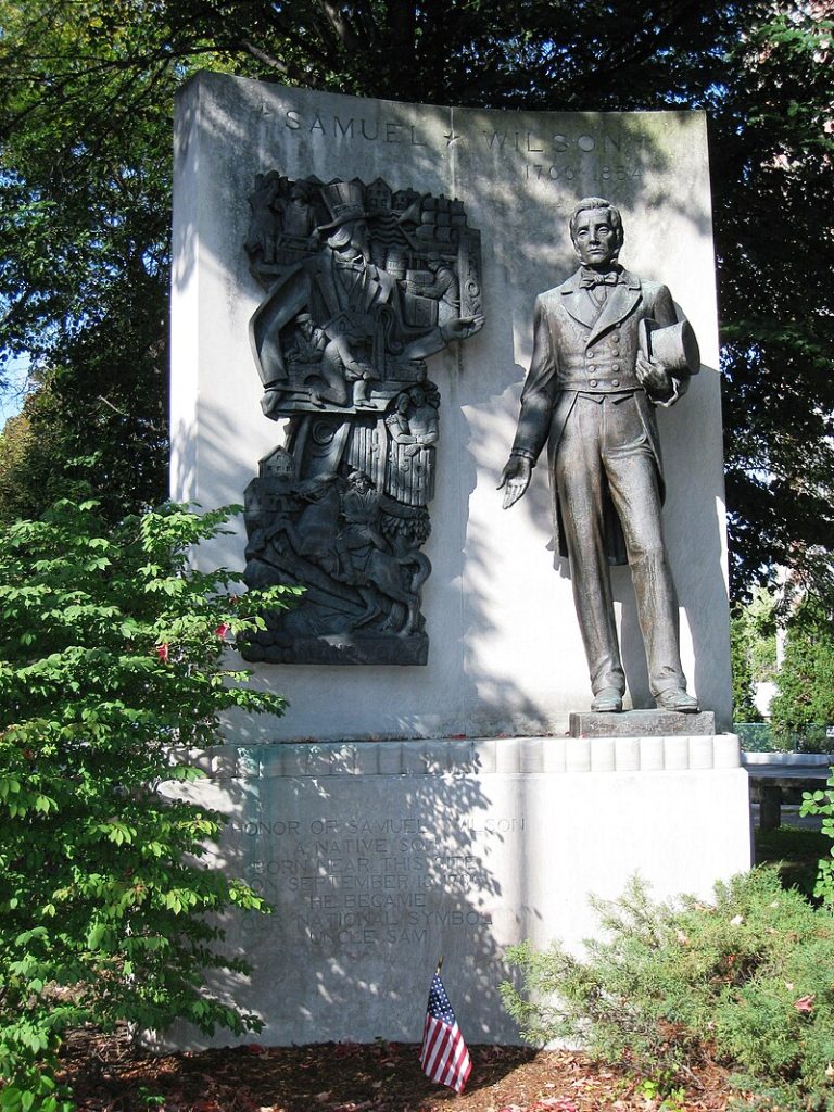 Uncle Sam Memorial Statue, Arlington, MA - general view