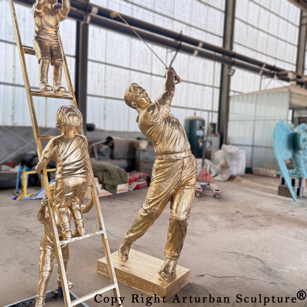 Weld&Polish Arnold Palmer Statue